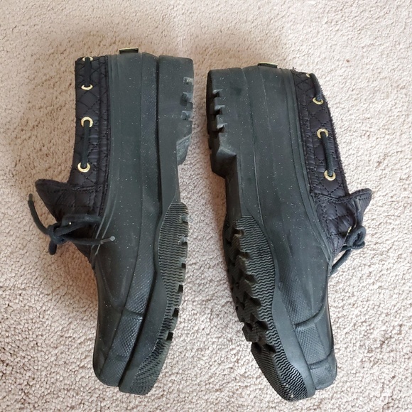 Sperry Top Sider Womens Wo'S STS95272 Black Rubber - Picture 2 of 7